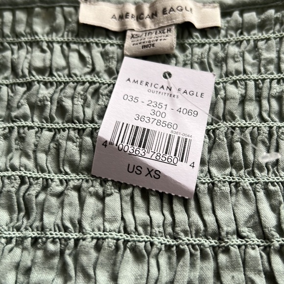 American Eagle Short Sleeve Top; size XS - Picture 2 of 3
